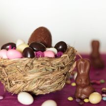 Ostersüßigkeiten mit Logo bedrucken