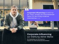 Gastbeitrag Nils Martens: Corporate Influencing 