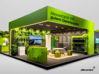 Nachhaltiger Messestand