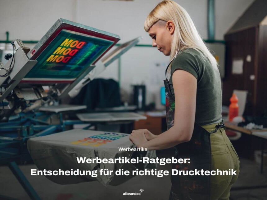 Die richtige Drucktechnik finden