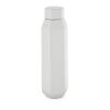 POD Hexagul Trinkflasche recy. Edelstahl 530 ml weiß | ohne Werbeanbringung