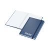 Notizbuch Easy-Book Comfort Bestseller inkl. Prägung Marineblau-silber | A5 | ohne Werbeanbringung | Silber