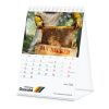 Bildkalender MagicPix Table Hoch Bestseller (personalisiert) Hellgrau-rot | ohne Werbeanbringung