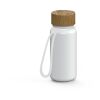 Trinkflasche "Natural", 400 ml, inkl. Strap weiß | ohne Werbeanbringung | Nicht verfügbar | Nicht verfügbar