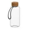 Trinkflasche "Natural", 1,0 l, inkl. Strap weiß | ohne Werbeanbringung | Nicht verfügbar | Nicht verfügbar