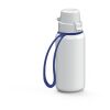 Trinkflasche "School", 400 ml, inkl. Strap weiß | ohne Werbeanbringung | Nicht verfügbar | Nicht verfügbar