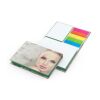 Haftnotiz-Set Prag Bookcover White Bestseller, 100/25 Blatt, Farbschnitt Bunt-grün | ohne Werbeanbringung | Grün | Gloss
