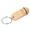 Schlüsselanhänger "Apartment", Buche, klein natur | ohne Werbeanbringung | Nicht verfügbar | Nicht verfügbar