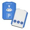 Parkscheibe "Prime" mit Chips blau | ohne Werbeanbringung | Nicht verfügbar | Nicht verfügbar