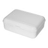 Vorratsdose "School-Box" deluxe, ohne Trennschale weiß | ohne Werbeanbringung | Nicht verfügbar | Nicht verfügbar