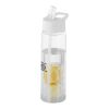Tutti frutti Trinkflasche mit Fruchtsieb Standard | transparent-weiss | ohne Werbeanbringung | Nicht verfügbar | Nicht verfügbar