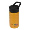 Knox 350 ml RCS Trinkflasche aus recyceltem, doppelwandigem Edelstahl mit Klappstrohhalm gelb