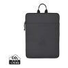 Renew AWARE™ rPET 16'' Laptop Sleeve schwarz | ohne Werbeanbringung | Nicht verfügbar | Nicht verfügbar | Nicht verfügbar