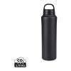 Aviana™ Rowan RCS recycelte Wasserflasche 740ml schwarz | ohne Werbeanbringung | Nicht verfügbar | Nicht verfügbar