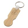 Ronan Trolley Schlüsselanhänger aus Bambus Standard | natur | ohne Werbeanbringung | Nicht verfügbar | Nicht verfügbar
