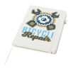Liss A5 Hardcover Notizbuch aus recyceltem Kunststoff weiß