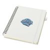 Liss A5 Hardcover Spiralnotizbuch aus recyceltem Kunststoff weiß