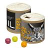 Papier-Werbedose mit Pulmoll Pastillen, 80g ohne Werbeanbringung