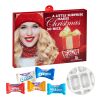 Premium Präsent-Adventskalender mit Milka Favourites Mix weiß | ohne Werbeanbringung