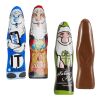 MINI Schoki-Weihnachtsmännchen weiß | ohne Werbeanbringung