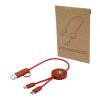 Citala 30 cm 5-in-1 Kabel aus recyceltem Kunststoff für Datenübertragung und 27W Schnellladung Standard | Brick | ohne Werbeanbringung | Nicht verfügbar | Nicht verfügbar