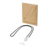 Ion 65 W 5-in-1-Ladekabel mit Lanyard aus recyceltem Kunststoff weiß