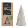 Originalhome Weihnachtsbaum Kerze L hellgrau | ohne Werbeanbringung