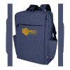 Libra 15" Laptop-Rucksack aus recyceltem GRS-Material 15 L heather navy