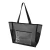 Mesh 23 L Tragetasche aus GRS Recyclingmaterial schwarz