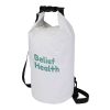 Camper recycelte, wasserdichte Reisetasche, 10 l weiß