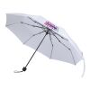 Aaron 23'' faltbarer manueller Regenschirm weiß