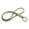 Tubyard Lanyard mit Band aus recyceltem Kunststoff olive | ohne Werbeanbringung | Nicht verfügbar | Nicht verfügbar
