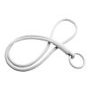 Tubyard Lanyard mit elastischem Band weiss | ohne Werbeanbringung | Nicht verfügbar | Nicht verfügbar