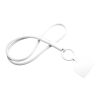 Tubyard Lanyard mit Telefonhalterung und Band aus recyceltem Kunststoff weiss | ohne Werbeanbringung | Nicht verfügbar | Nicht verfügbar