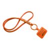 Tubyard Lanyard mit Telefonhalterung und Band aus recyceltem Kunststoff orange | ohne Werbeanbringung | Nicht verfügbar | Nicht verfügbar