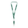 Bucks Schlüsselband aus recyceltem PET Kunststoff – beidseitige Sublimation Standard | weiss-weiss | 20mm | Sublimation | überall, vorne | 20 mm x 900 mm