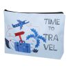 Ayla RPET Sublimation Reisetasche – large schwarz-weiss | Nicht verfügbar | Sublimation | vollflächig | 340 mm x 484 mm