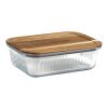 Citizen Green Purlunch 1000 ml Lunchbox aus Borosilikatglas weiß