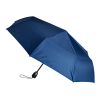 Citizen Green Ondee 22" faltbarer Regenschirm aus recyceltem Material navy