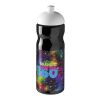 H2O Base® 650 ml Sportflasche mit Stülpdeckel schwarz-weiss | ohne Werbeanbringung | Nicht verfügbar | Nicht verfügbar