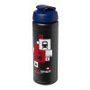 Baseline® Plus 750 ml Flasche mit Klappdeckel schwarz-blau | ohne Werbeanbringung | Nicht verfügbar | Nicht verfügbar