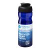 H2O Eco 650 ml Sportflasche mit Klappdeckel blau-schwarz | ohne Werbeanbringung | Nicht verfügbar | Nicht verfügbar