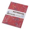 Novella Austen A5 Softcover Notizbuch aus Recyclingmaterial – 50 Blatt rot