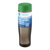 H2O Active® Eco Tempo 700 ml Wasserflasche mit Drehdeckel grün-kohle | ohne Werbeanbringung | Nicht verfügbar | Nicht verfügbar