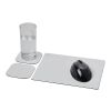 Brite-Mat® Mousepad- und Untersetzer-Set Combo 3 schwarz | ohne Werbeanbringung | Nicht verfügbar | Nicht verfügbar