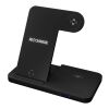 SCX.design W28 kabellose 3-in-1 Ladestation kabellos mit Telefonständer und Leuchtlogo Standard | schwarz | ohne Werbeanbringung | Nicht verfügbar | Nicht verfügbar