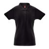 THC BERLIN WOMEN. Damen Poloshirt schwarz