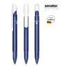 senator Evoxx Duo Polished Recycled Druckkugelschreiber Marineblau | ohne Werbeanbringung | Nicht verfügbar | Nicht verfügbar