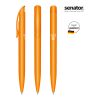 senator Challenger  Matt Recycled Druckkugelschreiber orange | ohne Werbeanbringung | ohne Werbeanbringung | Nicht verfügbar | Nicht verfügbar