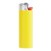 BIC® J26 Feuerzeug Hellgelb | 1-farbiger Siebdruck | Körper-Rückseite (Drücker auf der linken Seite) | 20.00 mm x 50.00 mm
